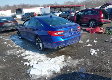 2019 Honda Accord Sport 2.0T from USA, damaged, VIN 1HGCV2F33KA032614